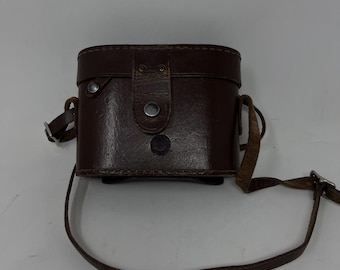 Vintage Minolta Freedom Zoom 105i 35mm Film Camera Case Strap Manual Batteries