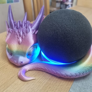 Alexa Echo Ständer Dekoration Halterung Schale Drache Babydrache Dot Generation 4 und 5