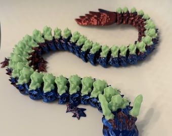 3D Printed Articulated Dragon