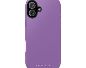 Purple Mountain Majesty Tough Phone Case, Durable Smartphone Cover, Customizable Protective Case, Nature Lover Gift, Outdoor Adventure