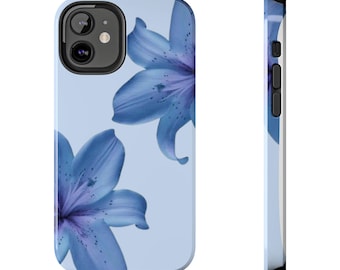 Floral Tough Phone Case, Protective Hawaii Flower iPhone Cover, Durable Floral Phone Case, Cute Tough Phone Case, Hawaiian Floral Phone Case
