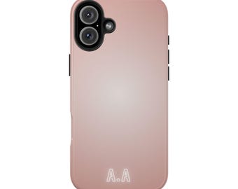 Rosy Brown Tough Phone Case, Protective Phone Cover, Durable Cellphone Case, Shockproof iPhone Accessory, Unique Design Tech Gear