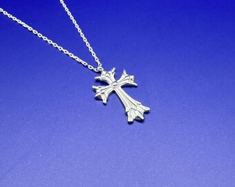 Sterling Silver Cross Necklace