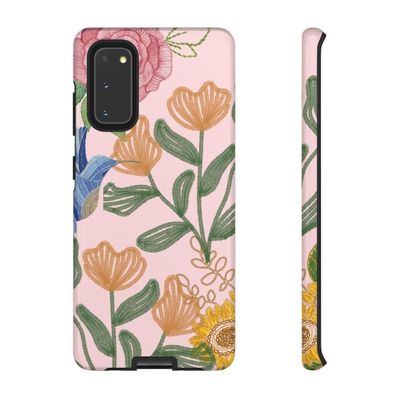 Cottagecore Poppy Flowers Phone Case: Boho Vintage Style