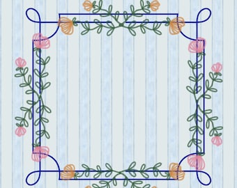 Blue Chinoiserie Mahjong Mat: Non-Slip Table Game Playmat