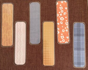 Handmade Laminated Bookmark – Durable, Seasonal Designs