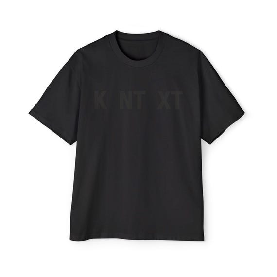 完成品 KNTXT Charlotte Tee Oversized Heavy Men's Witte De トップス