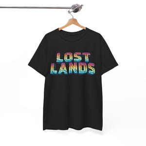 Lost Lands EDM Festival Rave T Shirt, Unisex Heavy Cotton Tee