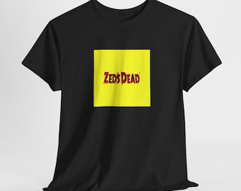 ZEDS DEAD EDM Dubstep Box Logo Tee Unisex Heavy Cotton Tee