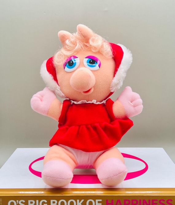 Peluche vintage de Baby Miss Piggy de 1987: Muppet Babies de