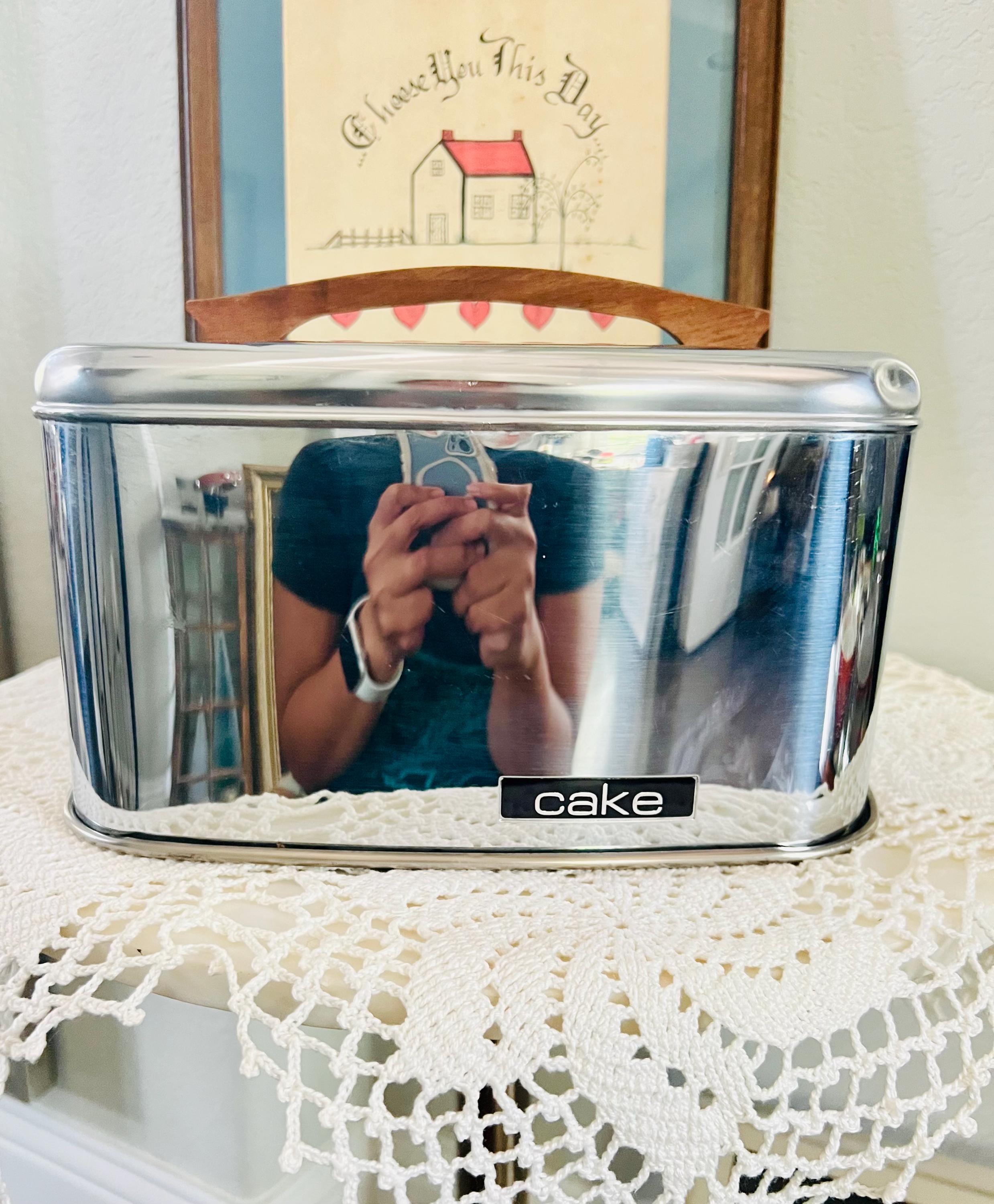 アメリカ　ビンテージ　キッチン雑貨　Lincoln ケーキカバー　アンティーク Lincoln Beautyware Cake Carrier - Etsy