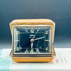 Vintage Linden Travel Alarm Clock - Etsy