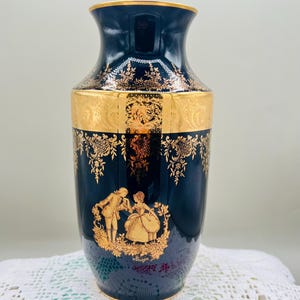 Limoges Castel Vase - Etsy
