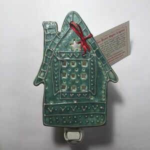 New Home owners gift, Hansel & Gretel Night Light House, newlywed gift, new house gift, mom gift for home, house nightlight, clay nightlight