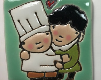 2.5 square The Cooking Couple