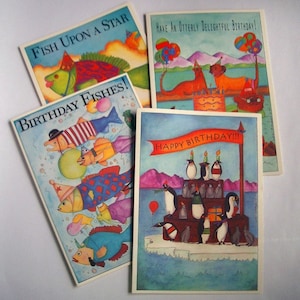 8 pc. Tomato Target Birthday 8 Cards Set No. 1