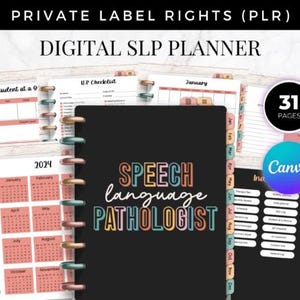 2024-2025 Speech Language Pathologist Planner, Printable SLP Planner, IEP Planner, School SLP Planner, Speech Therapy Planner, slp forms