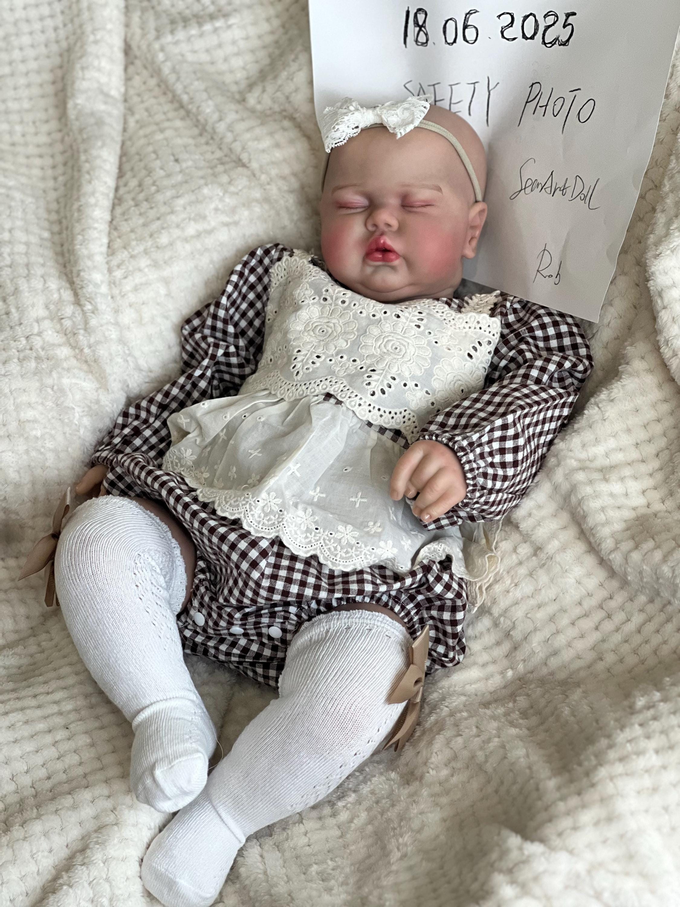 Reborn Dolls, 24Inch Lifelike Reborn Baby Dolls, Sleeping Reborn Toddler Weighted Body Dolls, Christmas Gift