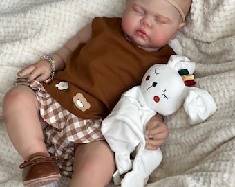 Augurk op maat gemaakt - bruin halflang krullend bruin haar voor Karen