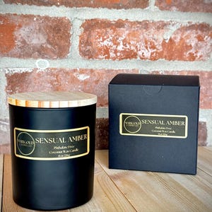 Handmade Handpoured Candle | Amber Scented | Housewarming & Birthday Candle Ramadan Candle Gift Candle| Great for Gifting for Wife and Mom