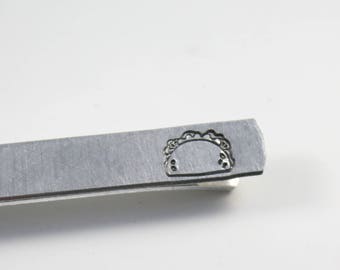 personalized tie clip hidden message