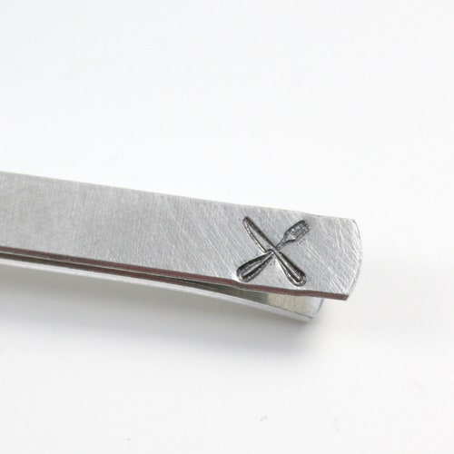 personalized tie clip hidden message