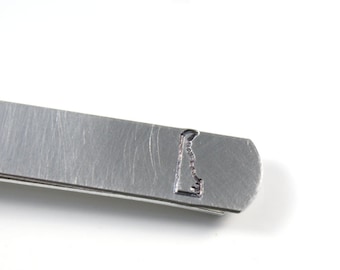 personalized tie clip hidden message