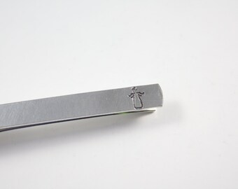 personalized tie clip hidden message