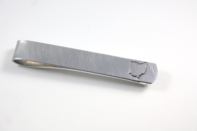 Ohio Tie Clip With Hidden Message OH