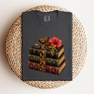 Bookish Juneteenth Tee, Literary Black History Shirt, 1865 Reader Shirt, Librarian Juneteenth Gift