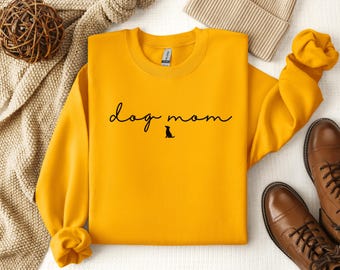 Leuk hondenshirt, shirt hond moeder, shirt hond mama, trui hondenliefhebber, trui schattige hond, trui nieuwe hond, moeder cadeau nieuwe hond, cool hondenshirt, cadeau hond eigenaar