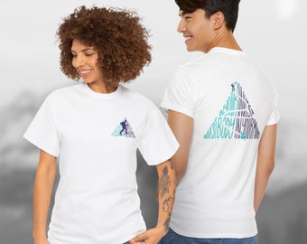 Backcountry Skiing Tee: "Invest in Your Body..." Unisex Mountain Shirt