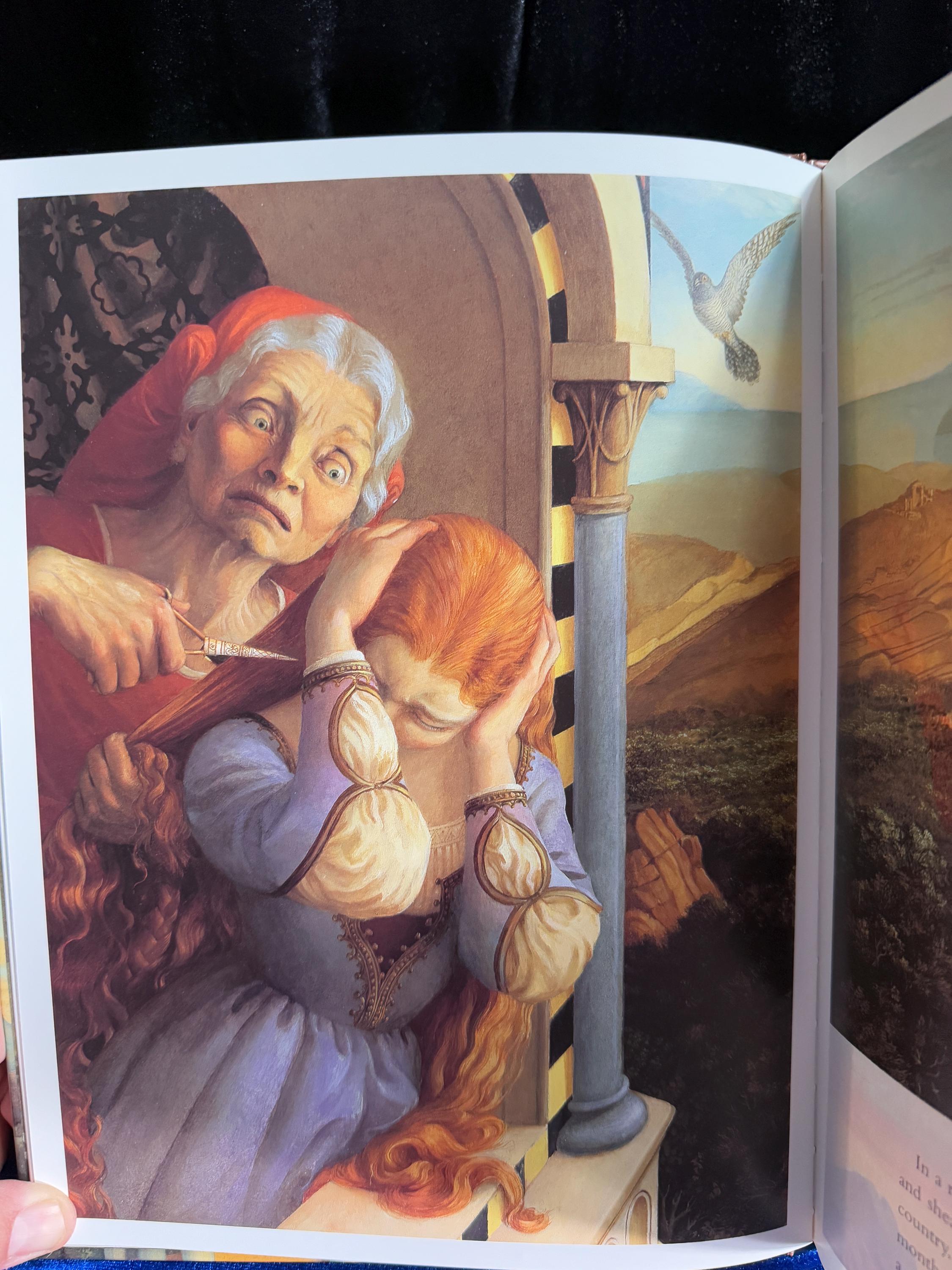 1997 Rapunzel by Paul O. Zelinsky - Retold and Illustrated, First
