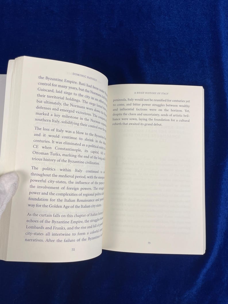 A Brief History of Italy — Dominic Haynes (2023, Softcover) - Etsy