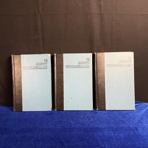 1950 F. Scott Fitzgerald Vintage Hardcover Book Set – The Great Gatsby, This Side of Paradise, The Last Tycoon – Charles Scribner’s Sons
