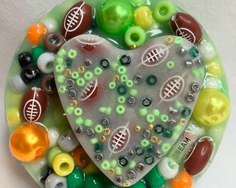 Football Love Picking Pad Set, Stress and Anxiety Relief, Fidget Pick Toy, Skin Picking, Dermatillomania, OCD, ADHD, Autism, Neurodivergence