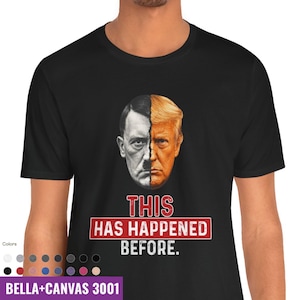 No Kings History Repeats Fight Fascism T-Shirt, Anti Trump