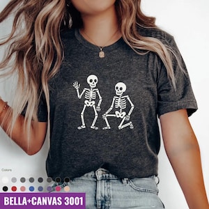 Skeleton Candy Unisex Tee, Trump Unisex Short Sleeve Shirt, Halloween Shirt, Subtle Skeleton T-Shirt, Halloween Candy Skull Top, Spooky Tee
