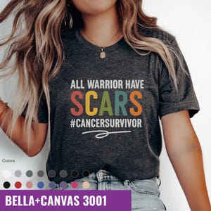 Cancer Survivor Shirt, Cancer Scars Shirt, Cancer Shirts for Women, cancer gifts for men, cancer survivor gift, pink october shirt