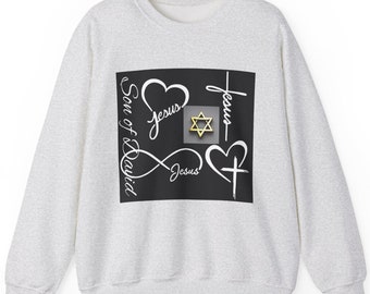 Uniseks Heavy Blend™-sweater met ronde hals
