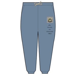 Iam Fearfully and Wonderfully Made Lightweight Fleece Sweatpants, Christian Sweatpants, Garment Dyed Sweatpants, Spiritual gift,Unisex pants