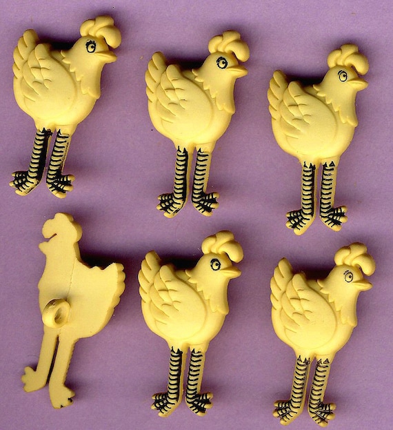 LARGO LEGGED HEN divertido animal de granja amarillo pollo - Etsy México LARGO LEGGED HEN divertido animal de granja amarillo pollo - Etsy México