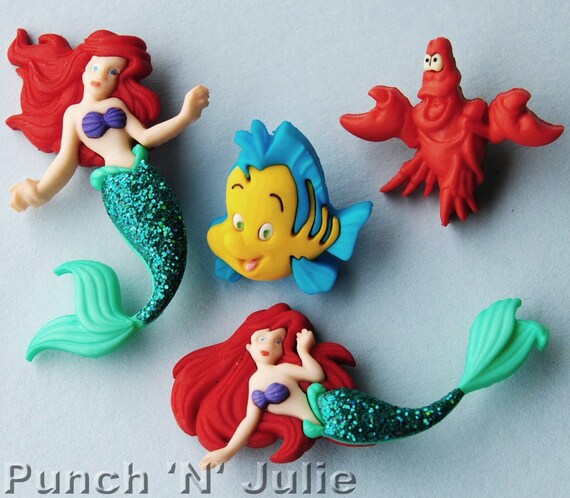 the little mermaid disney ariel sebastian flounder fish etsy