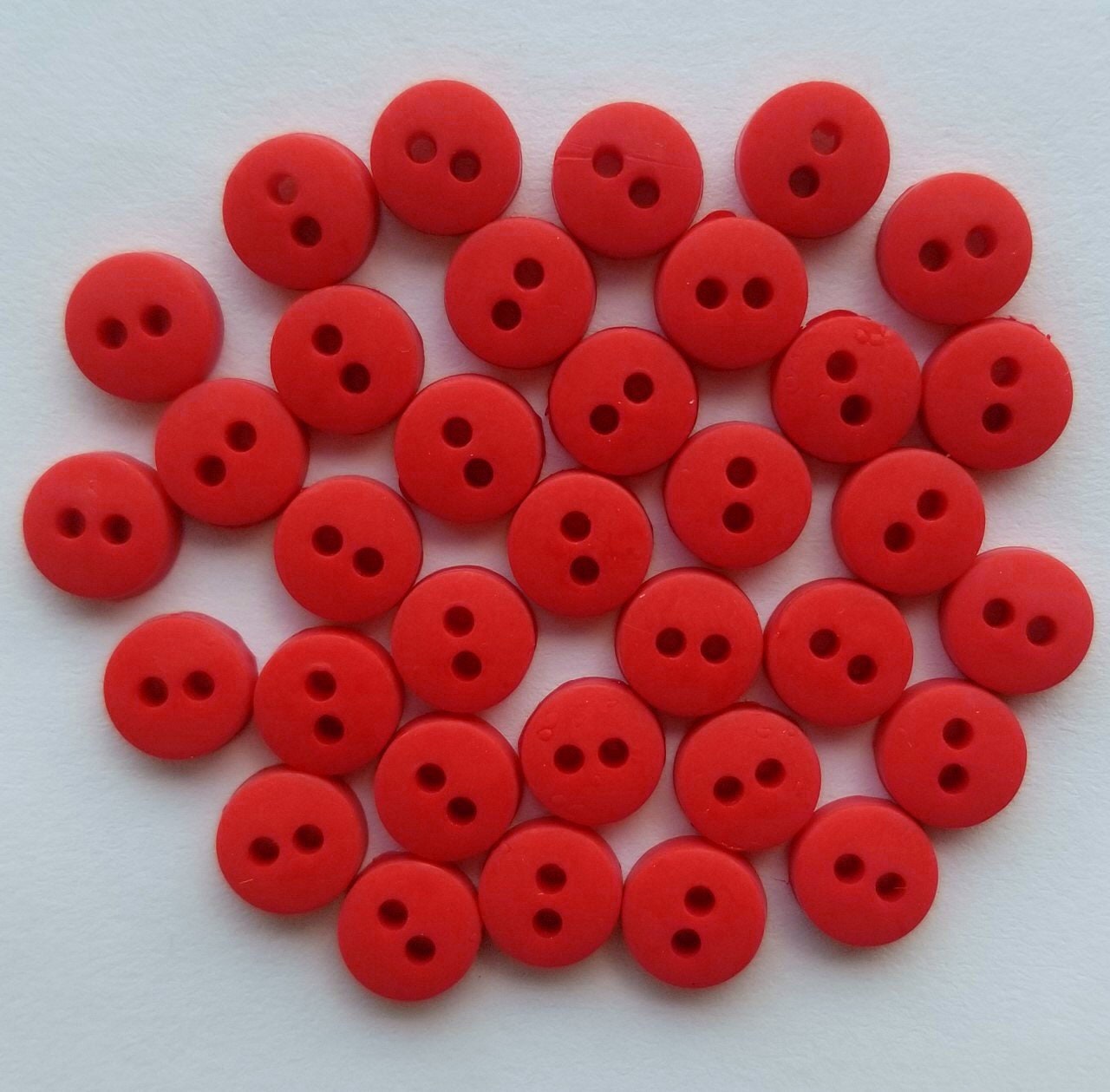 Tiny Red Buttons  jeromethomasdesigns