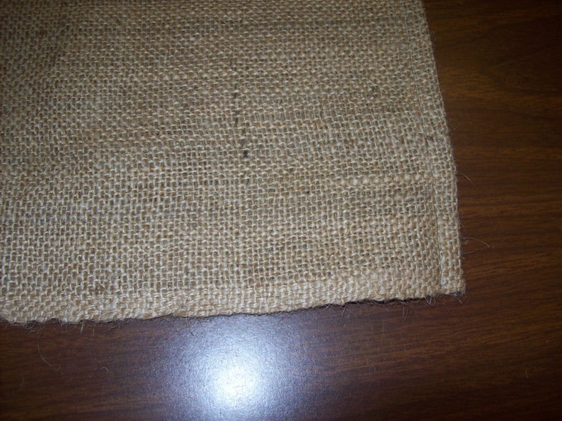 12 WHOLESALE handmade Blank Garden Flags Burlap image 4