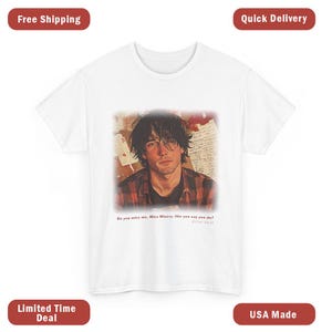 Camiseta de Elliot Smith / Camiseta gráfica / Camiseta de banda de los 90 / Camiseta unisex indie grunge / Regalo para él