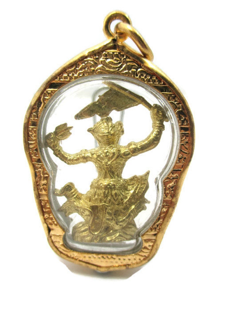 Thai blessed Hanuman Lord of Monkey Invite the flag style Etsy
