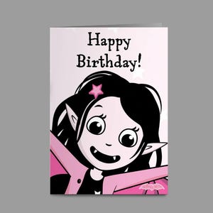 Joyeux anniversaire Isadora Moon ! Carte de voeux