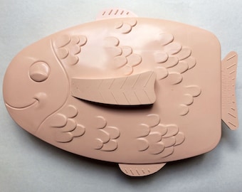 Vintage Fish Cooking Dish for Microwave Cooking