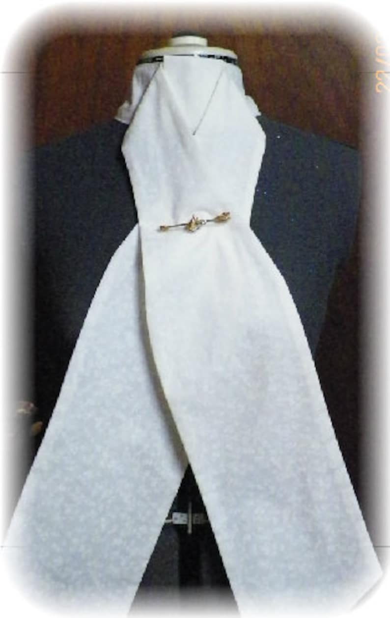 Pre Made English Stock Tie